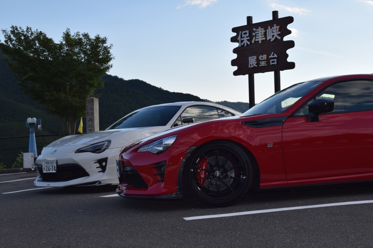 京都嵐山　保津峡展望台